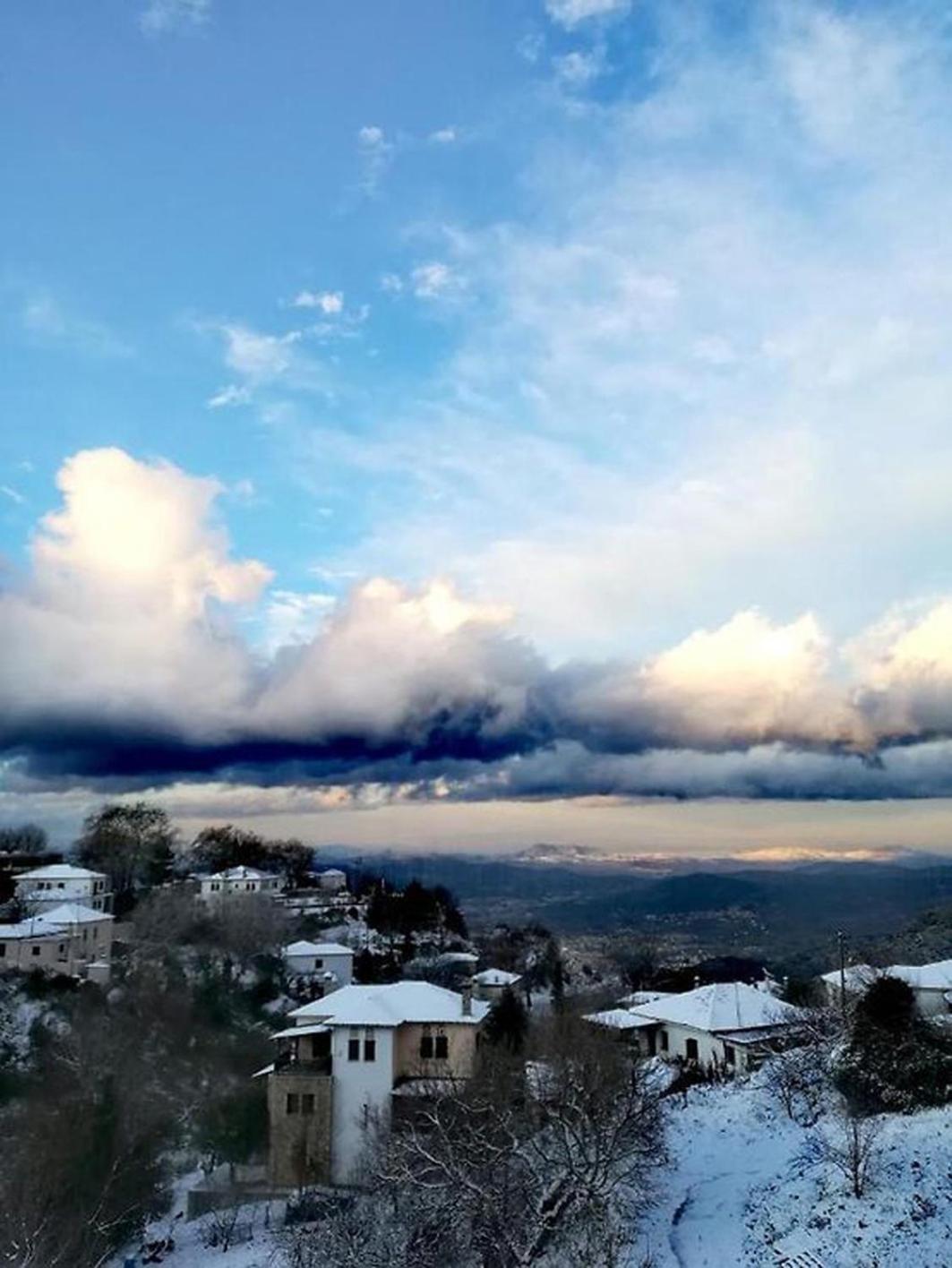 Archontiko Polyzos Otel Portariá Dış mekan fotoğraf