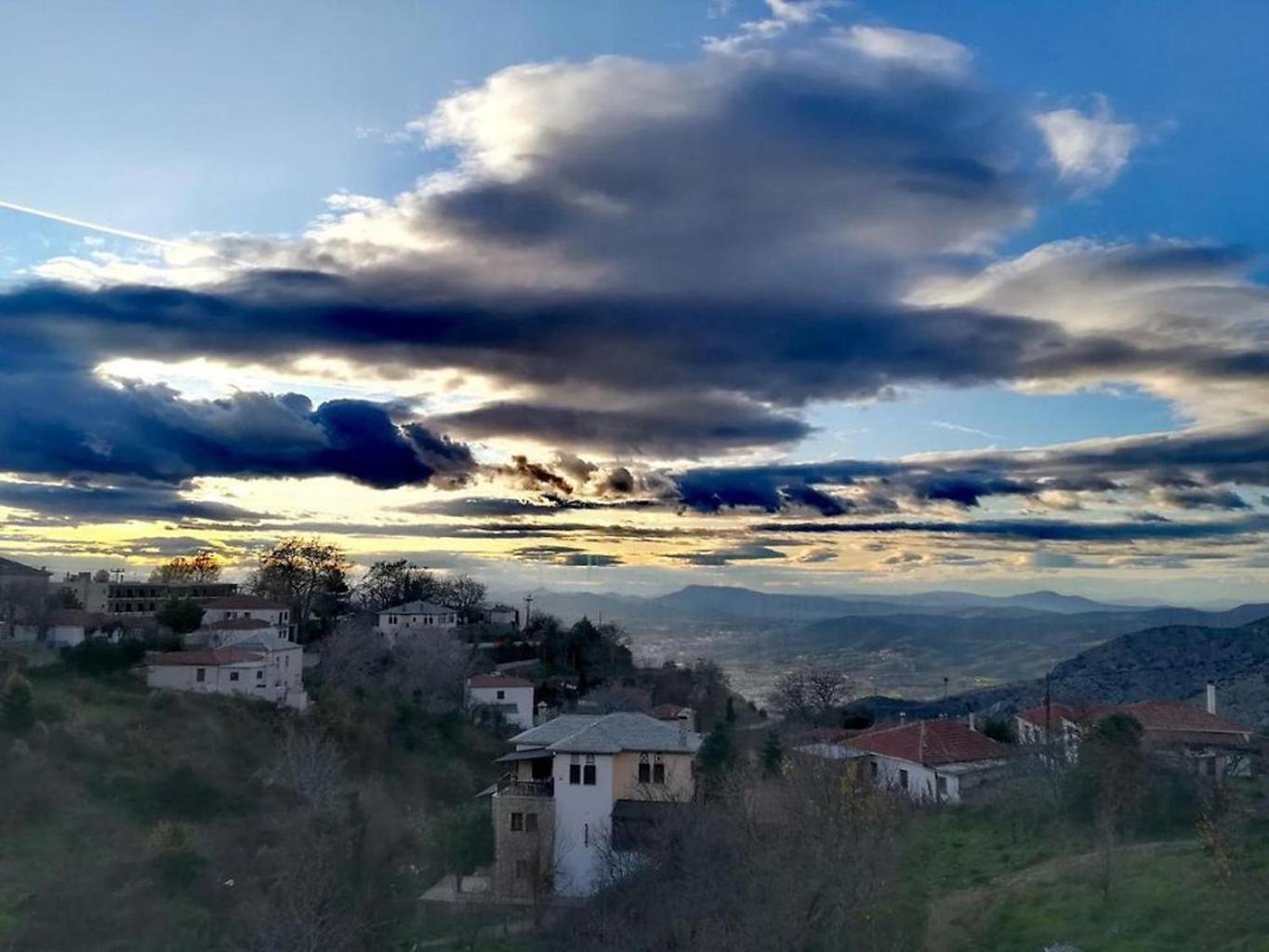 Archontiko Polyzos Otel Portariá Dış mekan fotoğraf